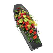 Vibrant Casket Spray