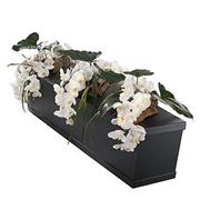 White Orchid Casket Bar Trio